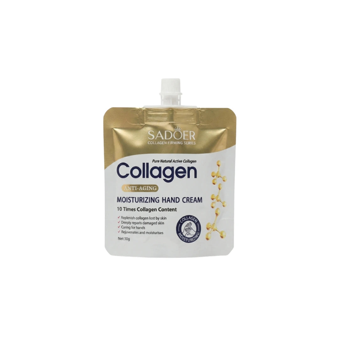 Crema de Manos Sadoer con Colágeno 30g — Hidratación y Firmeza