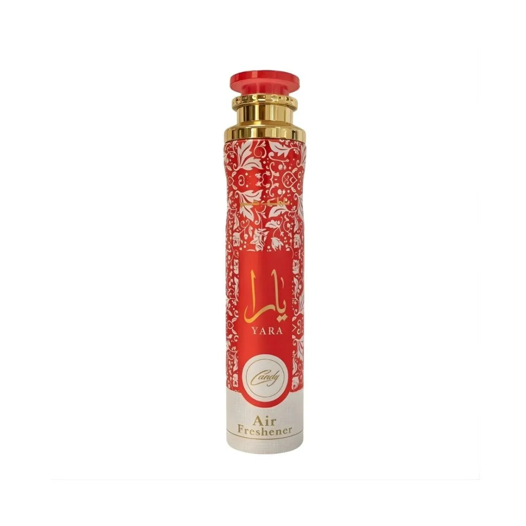 Desodorante Ambiental Lattafa Yara Candy 300ml — Original | Hogar con Fragancia Árabe