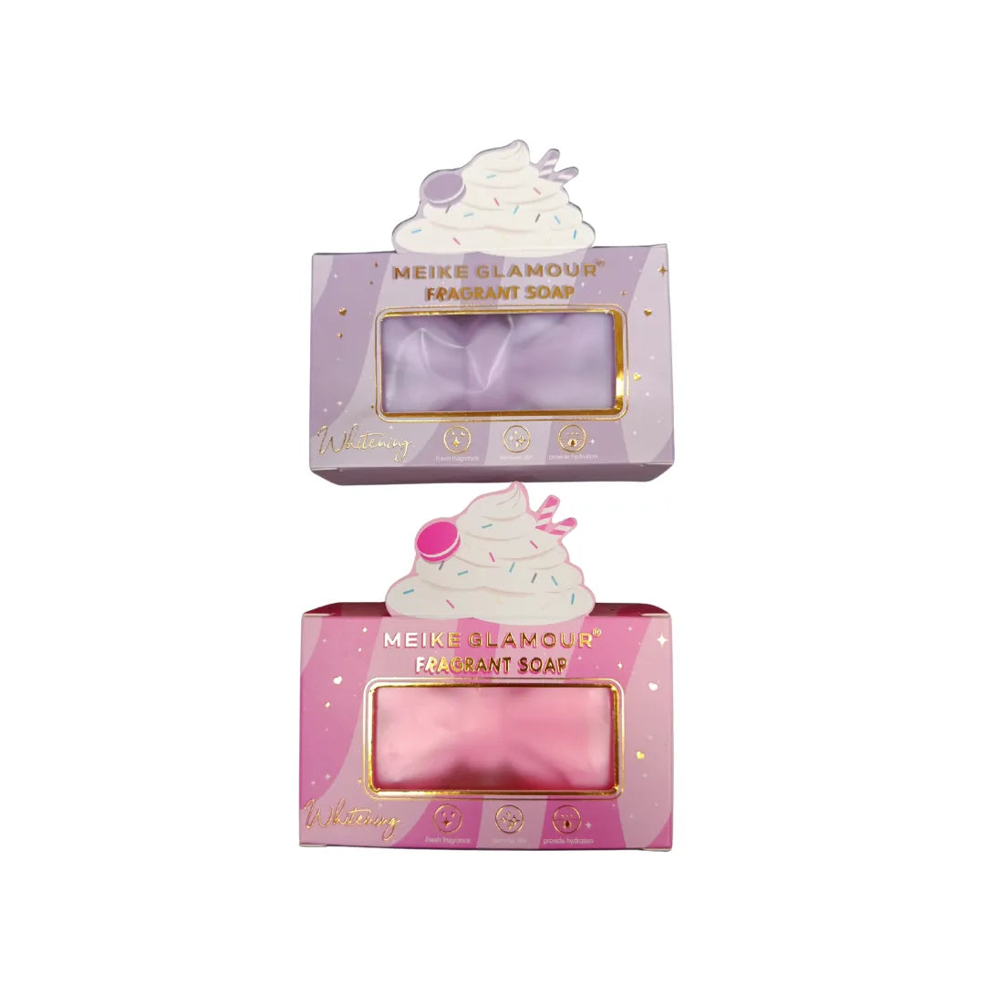 Jabón Aclarante Aroma Dulce a Postres — 2 Colores | Piel Clara y Perfumada