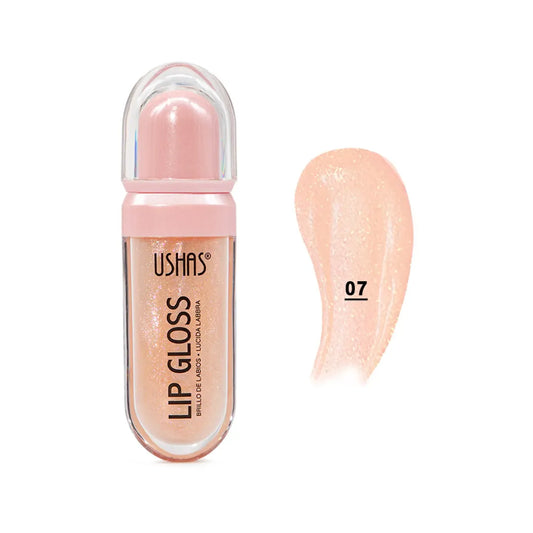 Lip Gloss Ushas Colorful Long Lasting — 6 Tonos Intensos y Larga Duración