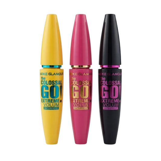 Máscara de Pestañas Meike Glamour Extreme Volume — Volumen Extremo Waterproof
