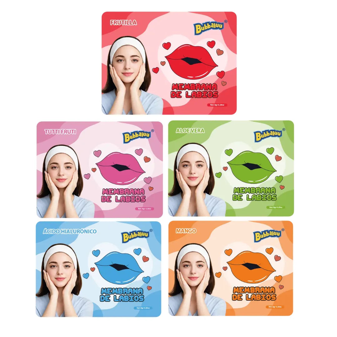 Membrana Para Labios Hidratante Bubbaluu