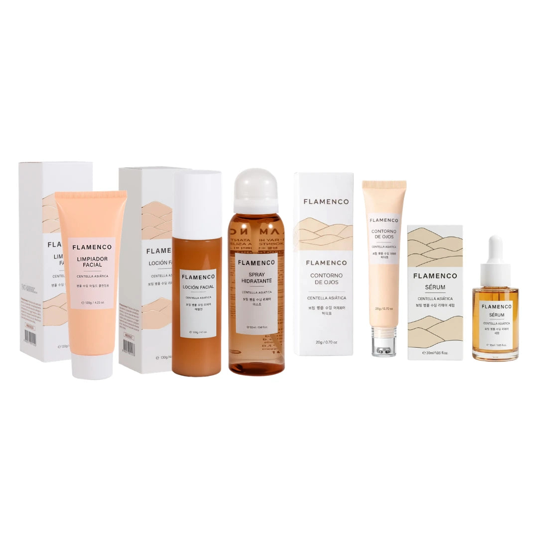pack de skin care de centella asiatica