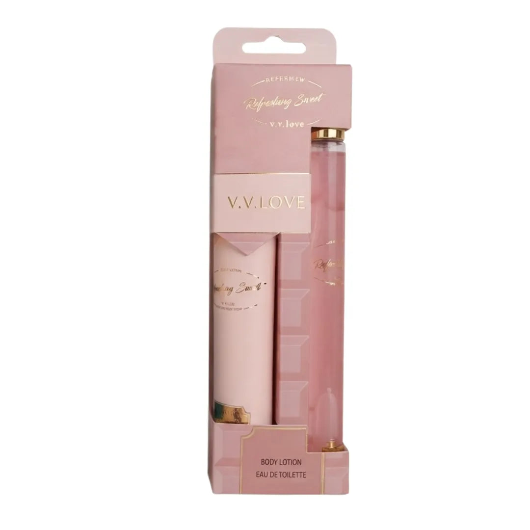 Pack Perfume de Cartera + Loción Corporal VV Love — Inspiración Eclaire | Dulce y Gourmand
