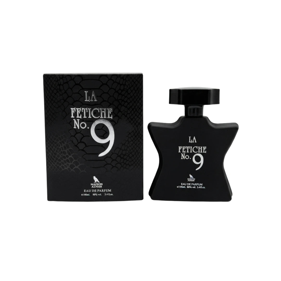 Perfume La Fetiche No.9 Maison Azhar EDP 100ml — Inspiración Bond No.9 | Lujoso y Exclusivo