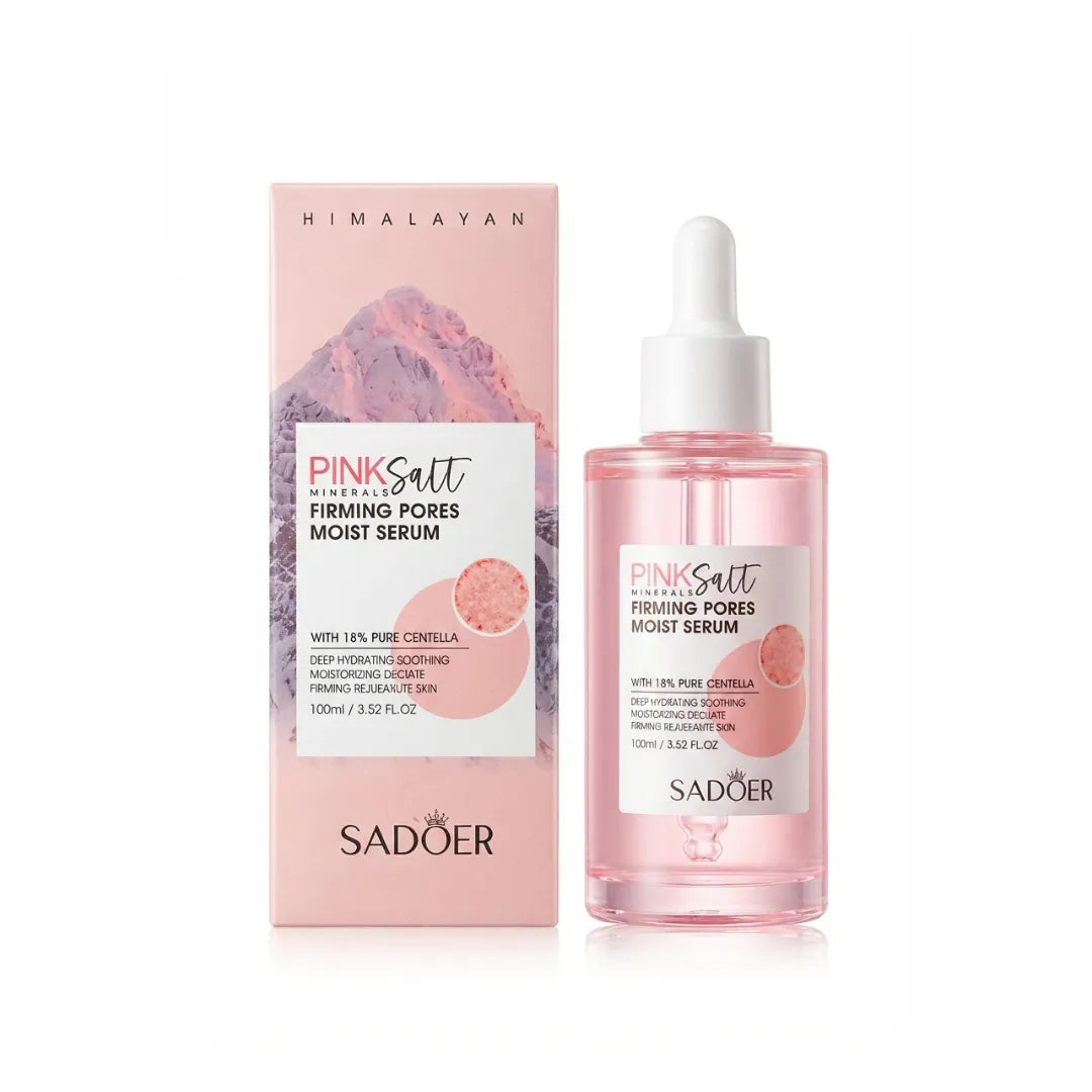 Sérum Facial Pinksatt 100ml — 18% Centella Asiática Pura y Sal del Himalaya | Reparador e Hidratante