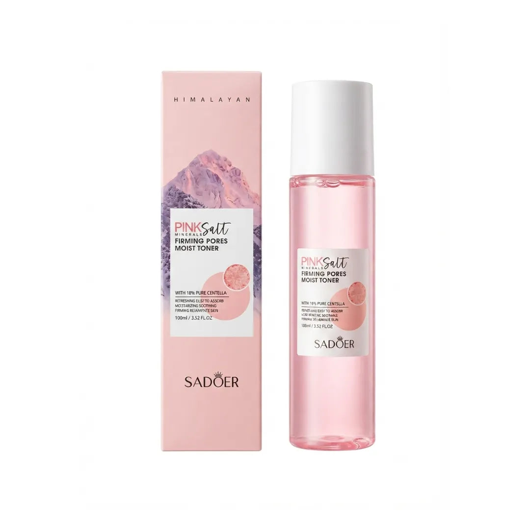 Tónico Facial Pinksatt 100ml — 18% Centella Asiática Pura y Sal del Himalaya | Calmante e Hidratante