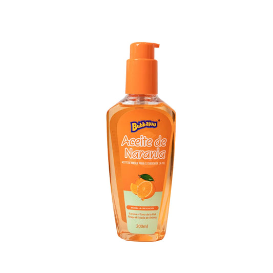 Aceite de Masajes Bubbaluu 200ml — 4 Tipos Disponibles | Relajación y Nutrición