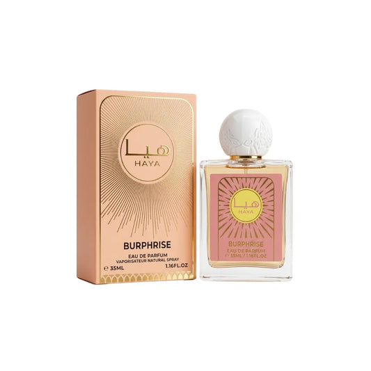 Miniaturas de Perfume 35ml Burphrise — Inspiración Eclaire, Haya, Now Women y Mayar