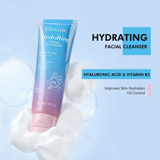 Limpiador Facial Disunie 108g — Ácido Hialurónico + Vitamina B3 | Limpieza Hidratante