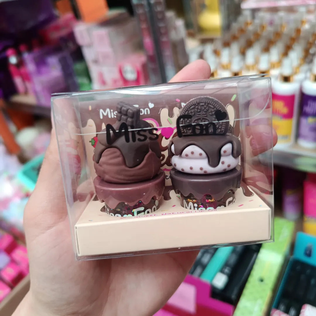 Pack 2 Lip Gloss de Postres Miss Fon — Inspiración Give Me Gourmand Lattafa | 3 Packs Distintos