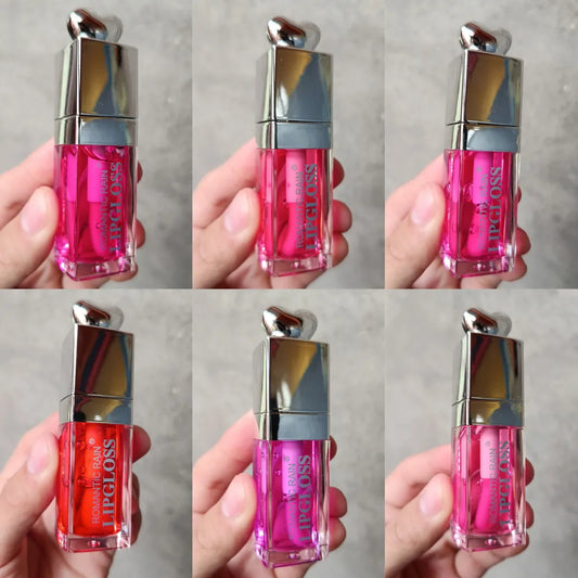 Pack 6 Lip Gloss Romantic Rain — 6 Tonos Distintos | Mayorista