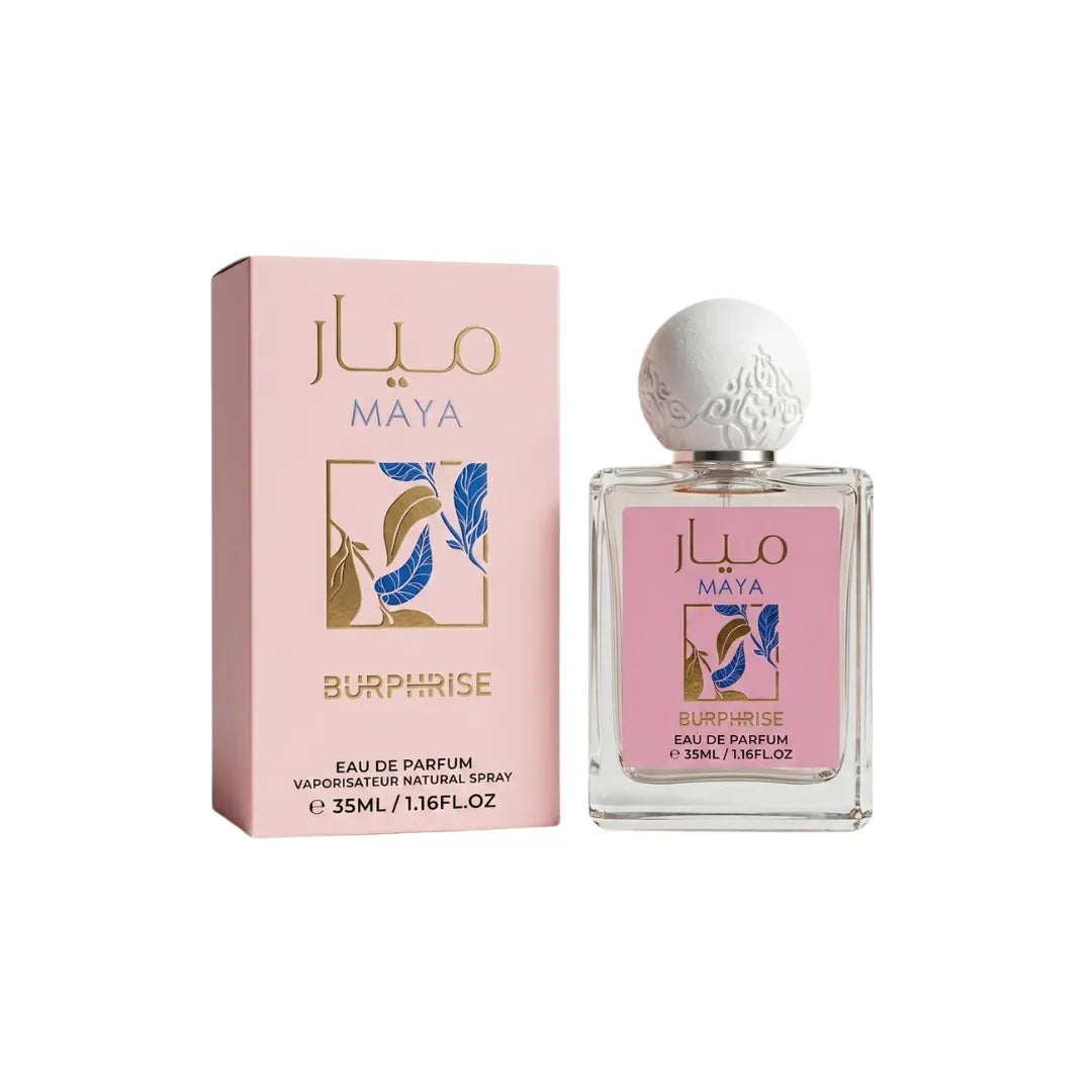 Miniaturas de Perfume 35ml Burphrise — Inspiración Eclaire, Haya, Now Women y Mayar