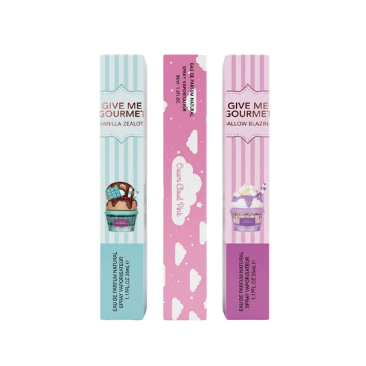 Pack 3 Perfumes de Cartera 35ml | Yara, Asad, Give Me Gourmet & Inspired Ariana Grande