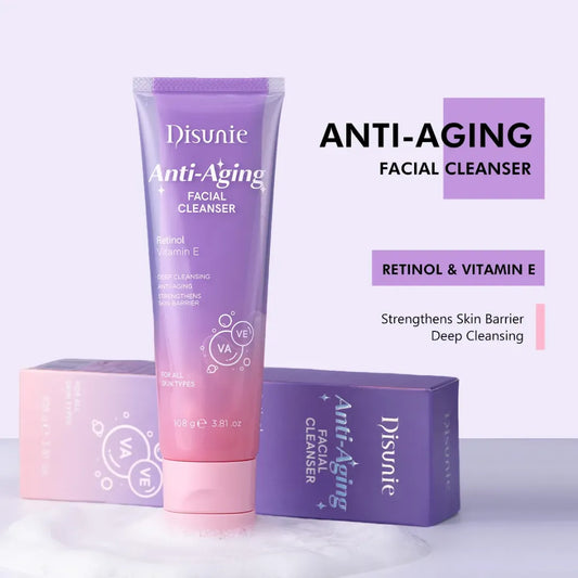Limpiador Facial Disunie 108g — Retinol + Vitamina E | Limpieza Antiedad