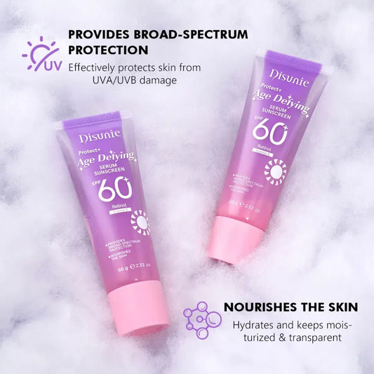 Protector Solar Sérum Disunie SPF60 — Retinol + Vitamina E | Protección y Tratamiento