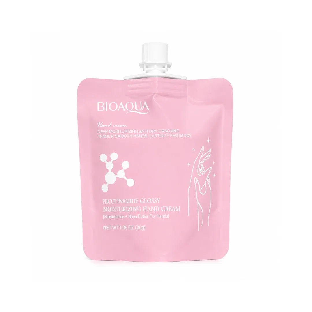 Crema de Manos Bioaqua Niacinamida 30g — Hidratación y Tono Uniforme para Manos