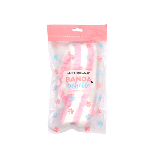 Banda de cabello elástica para skincare Nura Skin Chile diseño cómodo