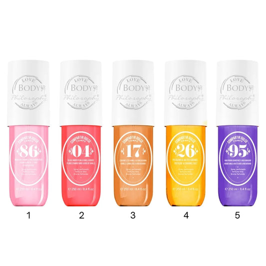 Body Mist Body Philosophy 250ml — Inspiración Sol de Janeiro | Gran Formato