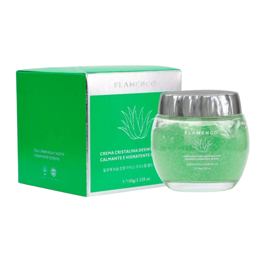 Crema cristalina de aloe vera Nura Skin Chile calma e hidrata
