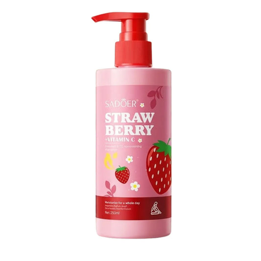 Crema Sadoer Frutilla + Vitamina C 250ml — Iluminadora e Hidratante