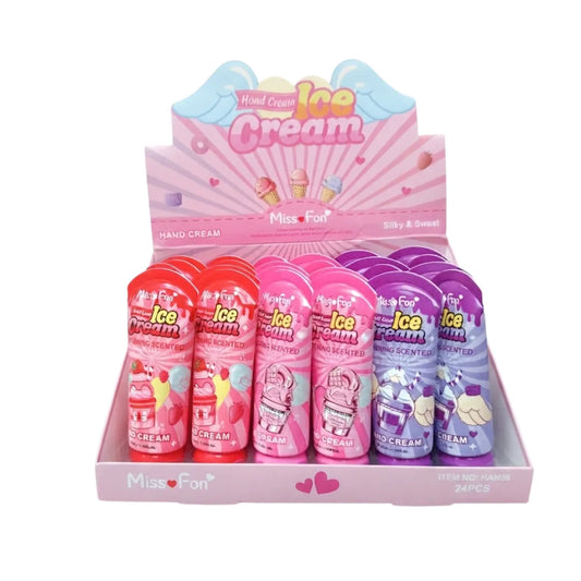 Crema de Mano Gourmand Miss Fon 45ml — 3 Aromas Dulces Disponibles