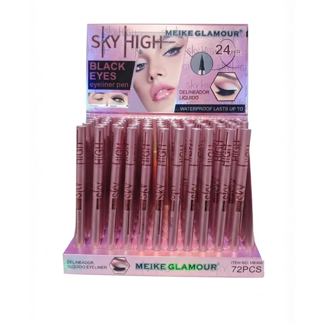 Delineador de Ojos Meike Glamour Waterproof — Trazo Preciso y Larga Duración