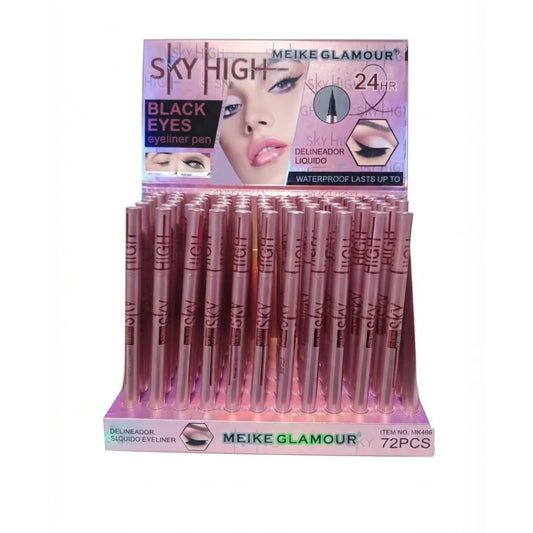 Delineador de Ojos Meike Glamour Waterproof — Trazo Preciso y Larga Duración