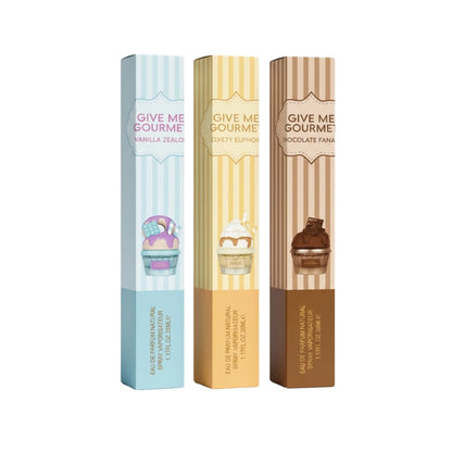 Pack 3 Perfumes de Cartera 35ml | Yara, Asad, Give Me Gourmet & Inspired Ariana Grande