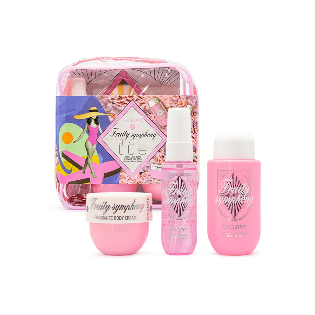 set de viaje vv love