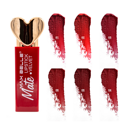Labial en Barra Mate – 6 Colores Intensos