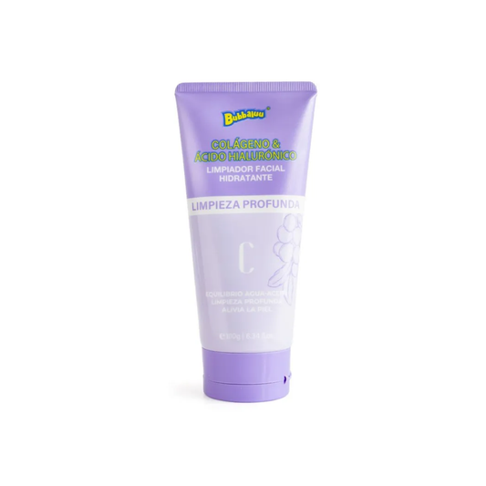 Limpiador Facial Hidratante Bubbaluu 180g