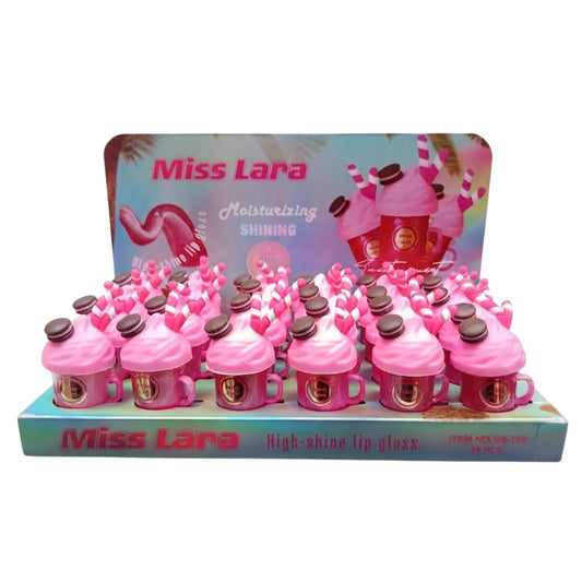 Lip Gloss Miss Lara en Forma de Helado — Inspiración Yumyum | Dulce y Jugoso