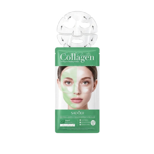 Mascarilla Facial Colágeno + Centella Asiática Sadoer – Viral TikTok | Efecto Tensor
