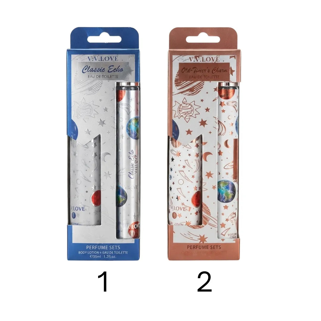 Pack Perfume de Cartera + Loción Corporal VV Love — Inspiración Art of Universe | 2 Versiones