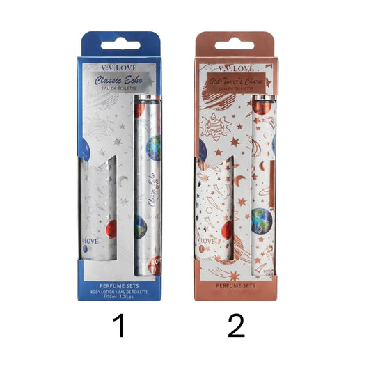 Pack Perfume de Cartera + Loción Corporal VV Love — Inspiración Art of Universe | 2 Versiones