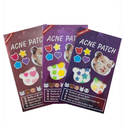 Parches Anti Acné Hidrocoloide x36 — Distintas Formas | Tratamiento Invisible y Efectivo