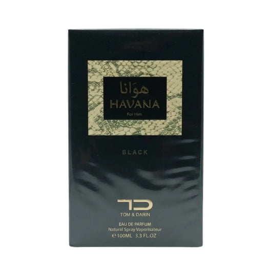 Perfume Havana Black EDP 100ml — Inspiración Hawas Black | Intenso, Oscuro y Adictivo
