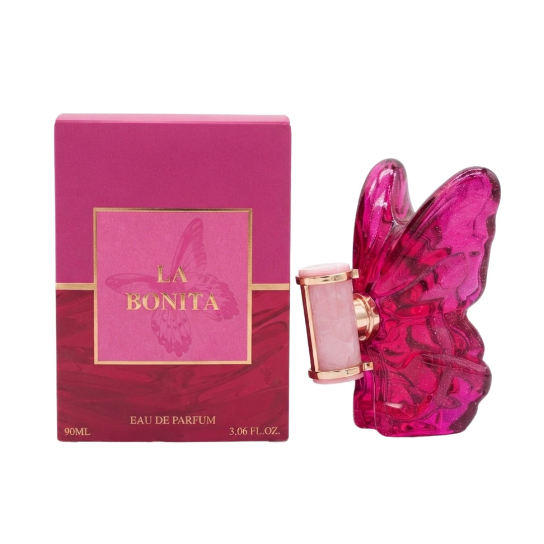 Perfume La Bonita 90ml — Inspiración La Bomba Carolina Herrera — 4 Aromas Disponibles