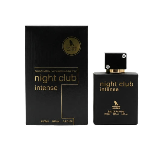 Perfume Night Club Intense Maison Azhar EDP 100ml — Inspiración Club de Nuit Armaf | Intenso y Masculino