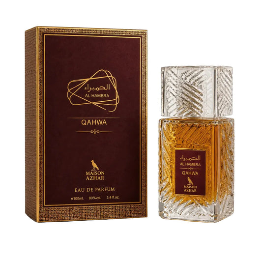 Perfume Qahwa Maison Azhar EDP 100ml — Inspiración Khamrah | Oriental Dulce y Cálido