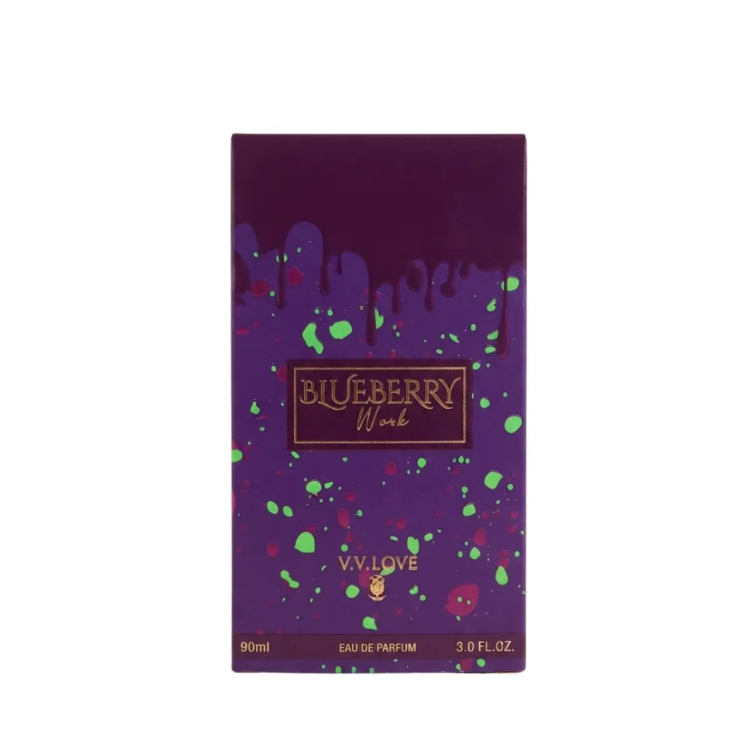 Perfume VV Love Blueberry Work 90ml — Dupe Anfar | Dulce, Frutal y Adictivo