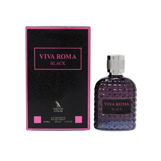 Perfume Viva Roma Black Maison Azhar EDP 100ml — Floral Intenso y Seductor | Para Mujer