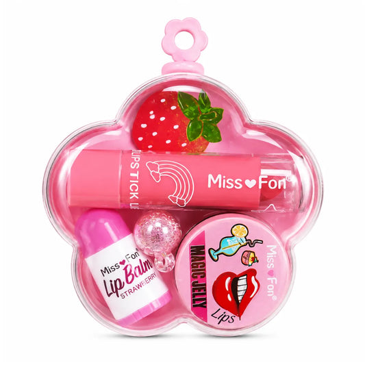 Set 5 Lip en 1 Lip Gloss Miss Fon — 5 Funciones en Un Solo Producto