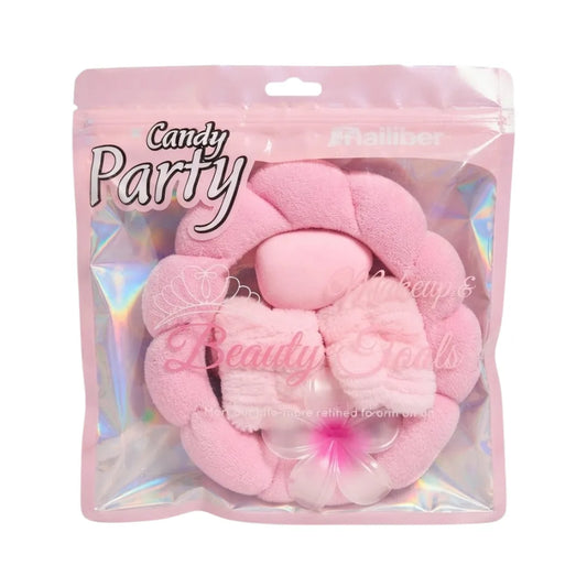 Set Accesorios Skincare Candy Party 4 Piezas — Kit Completo de Rutina Facial