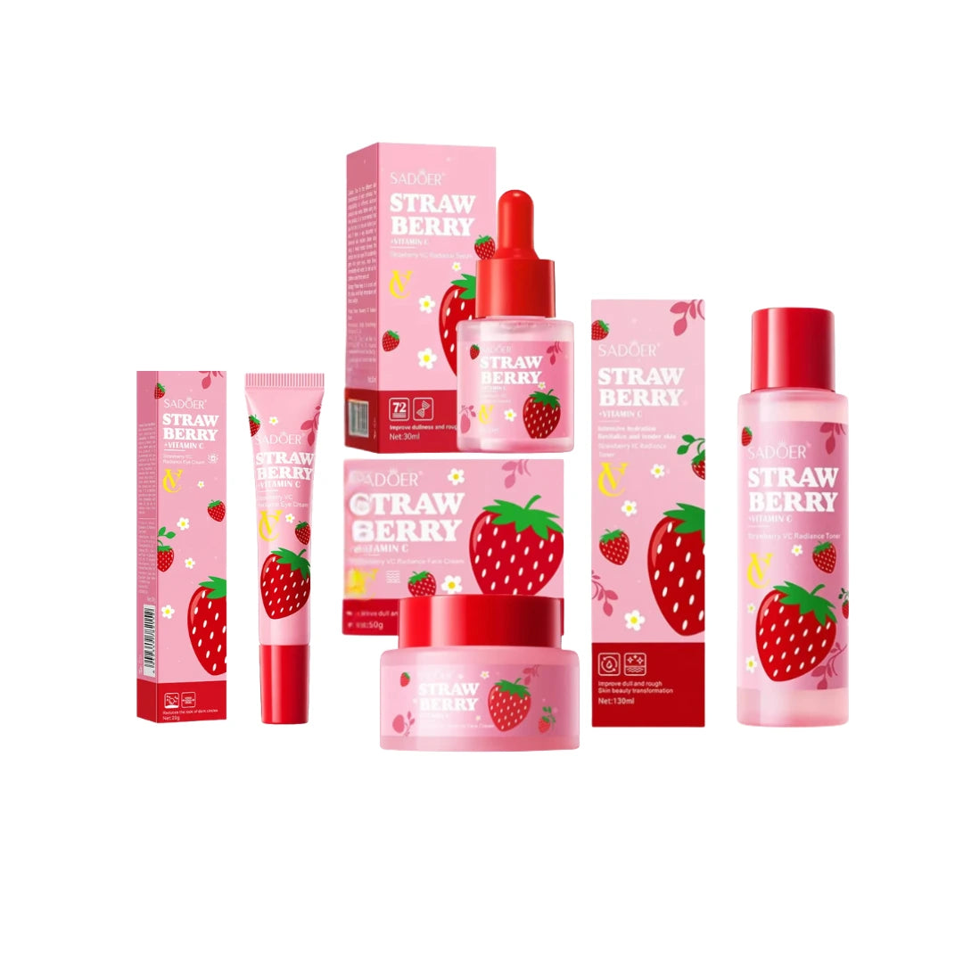 rutina skincare frutilla y vitamina c sadoer