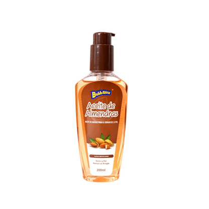 Aceite de Masajes Bubbaluu 200ml — 4 Tipos Disponibles | Relajación y Nutrición