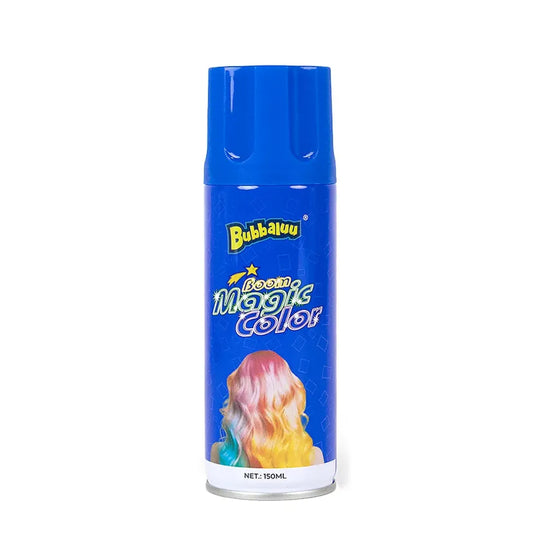 Pintura de Pelo en Spray Bubbaluu — 7 Colores Disponibles | Temporal y Sin Daño