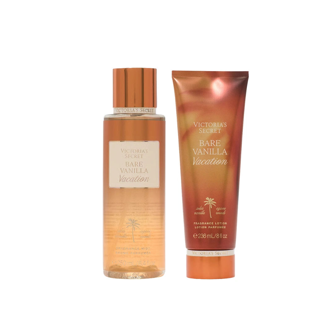 Pack Splash y Crema Victoria's Secret Vacation — Elige tu Fragancia Favorita