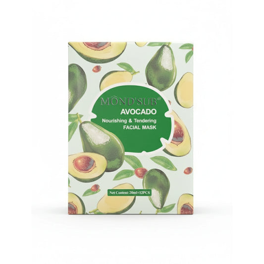 mascarilla facial de aguacate